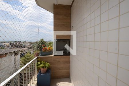 Varanda da Sala de apartamento para alugar com 2 quartos, 61m² em Campinho, Rio de Janeiro
