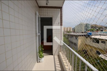 Varanda da Sala de apartamento para alugar com 2 quartos, 61m² em Campinho, Rio de Janeiro