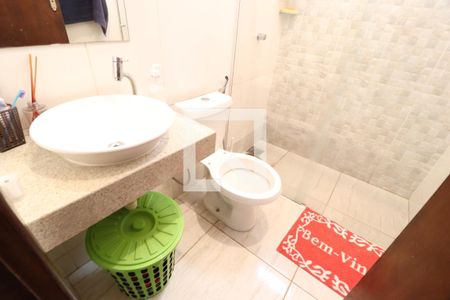 Banheiro Social de casa para alugar com 2 quartos, 100m² em Aclimação, Uberlândia