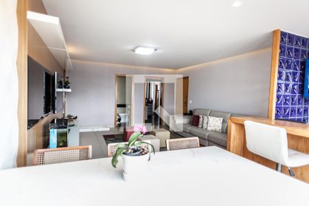 Sala de apartamento à venda com 3 quartos, 111m² em Buritis, Belo Horizonte