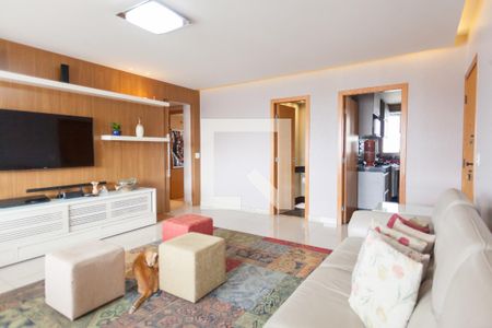 Sala de apartamento à venda com 3 quartos, 111m² em Buritis, Belo Horizonte