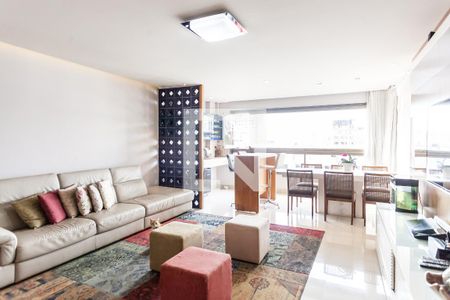 Sala de apartamento à venda com 3 quartos, 111m² em Buritis, Belo Horizonte