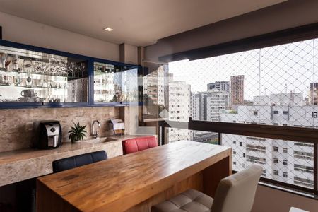 Varanda da Sala de apartamento à venda com 3 quartos, 111m² em Buritis, Belo Horizonte