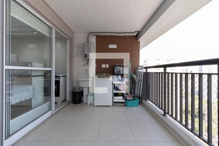 Varanda da Sala de apartamento à venda com 3 quartos, 73m² em Vila Nair, São Paulo