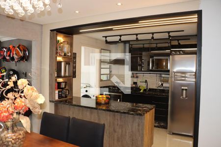 Sala de Jantar de casa de condomínio para alugar com 3 quartos, 110m² em Jardim Passargada I, Cotia