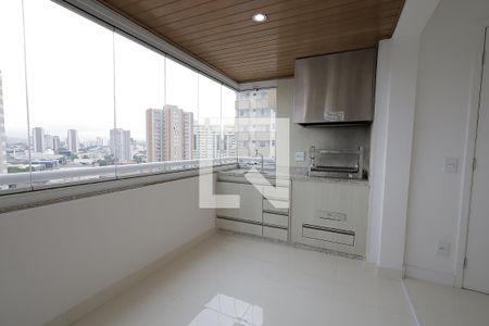 Sacada Gourmet de apartamento à venda com 3 quartos, 114m² em Centro, Santo André