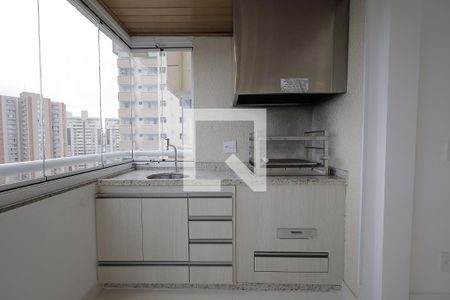 Sacada Gourmet de apartamento à venda com 3 quartos, 114m² em Centro, Santo André