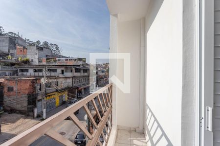 Varanda de kitnet/studio para alugar com 1 quarto, 22m² em Serraria, Diadema