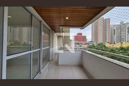 Varanda da Sala de apartamento à venda com 4 quartos, 128m² em Centro, Santo André