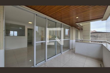 Varanda de apartamento à venda com 4 quartos, 128m² em Centro, Santo André