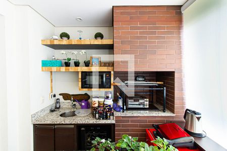 Varanda Gourmet de apartamento à venda com 3 quartos, 132m² em Água Branca, São Paulo