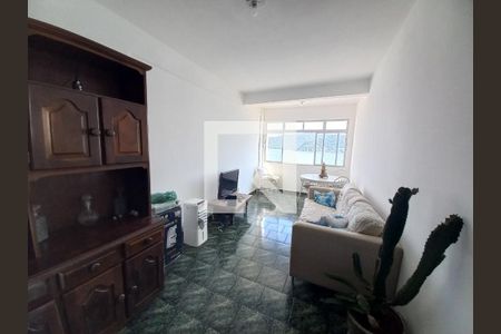 Sala de apartamento para alugar com 2 quartos, 65m² em Centro, São Vicente