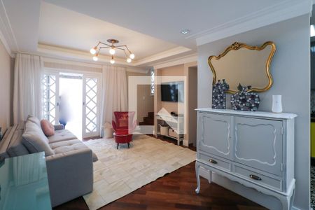 Sala de casa de condomínio à venda com 3 quartos, 264m² em Jardim Sao Caetano, São Caetano do Sul