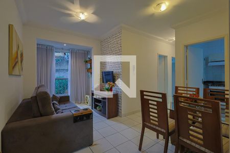 Sala de apartamento à venda com 2 quartos, 60m² em Sagrada Família , Belo Horizonte