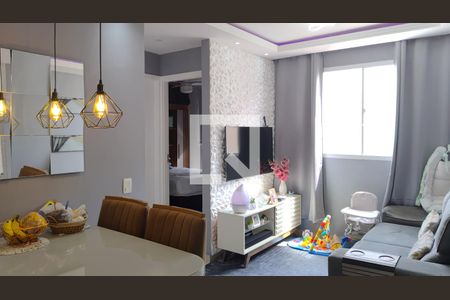 Sala de apartamento à venda com 2 quartos, 44m² em Gardênia Azul, Rio de Janeiro
