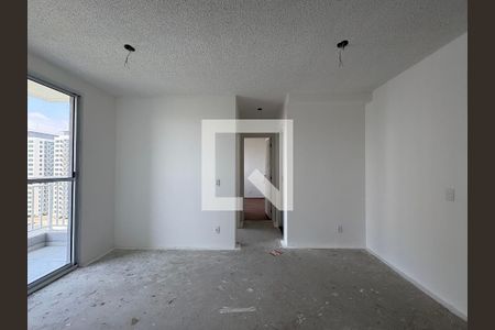 Sala de apartamento à venda com 2 quartos, 42m² em Jardim, Santo André