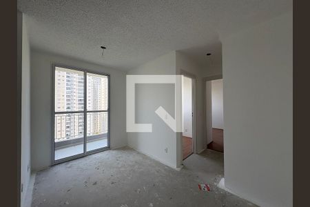 Sala de apartamento à venda com 2 quartos, 42m² em Jardim, Santo André