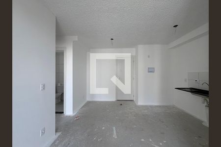 Sala de apartamento à venda com 2 quartos, 42m² em Jardim, Santo André