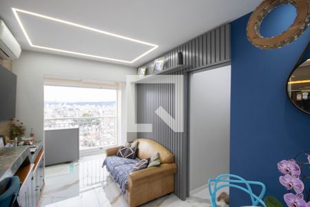 Sala/Cozinha de apartamento à venda com 2 quartos, 55m² em Vila Maria Alta, São Paulo