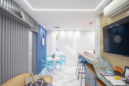 Sala/Cozinha de apartamento à venda com 2 quartos, 55m² em Vila Maria Alta, São Paulo