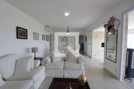 Sala de apartamento para alugar com 3 quartos, 158m² em Loteamento Joao Batista Juliao, Guarujá