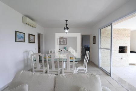 Sala de apartamento para alugar com 3 quartos, 158m² em Loteamento Joao Batista Juliao, Guarujá