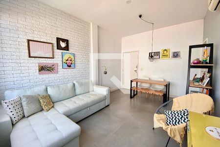 Sala de apartamento para alugar com 2 quartos, 80m² em Botafogo, Rio de Janeiro