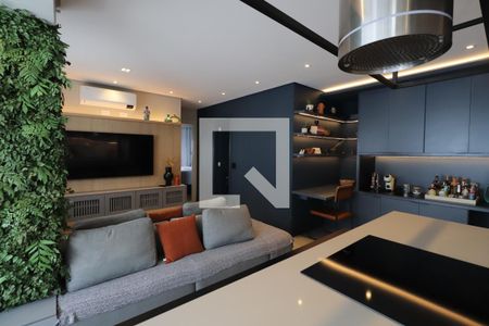 Sala de apartamento à venda com 2 quartos, 69m² em Tatuapé, São Paulo