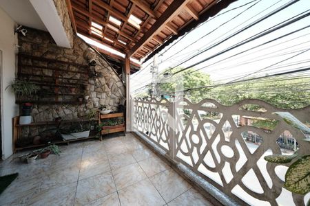 Varanda da Sala de casa para alugar com 3 quartos, 240m² em Vila Euthalia, São Paulo