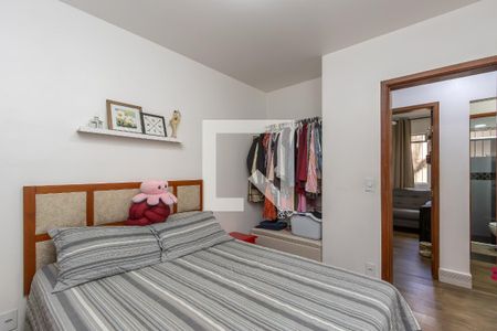Quarto 1 de apartamento à venda com 3 quartos, 88m² em Serrano, Belo Horizonte
