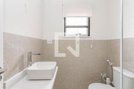 Banheiro Social de apartamento para alugar com 1 quarto, 40m² em Bosque da Saúde, São Paulo