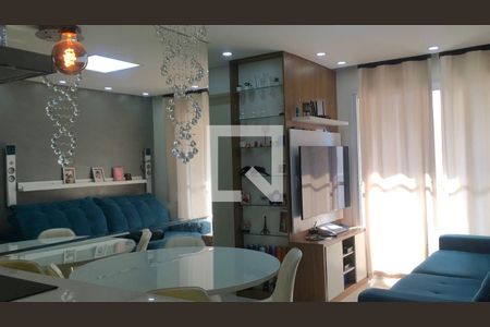 Sala de apartamento à venda com 2 quartos, 48m² em Santa Maria, Osasco