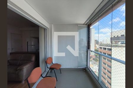 Varanda da Sala de kitnet/studio para alugar com 1 quarto, 45m² em Vila Mariana, São Paulo