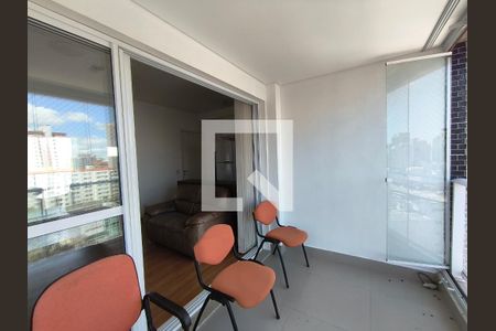Varanda da Sala de kitnet/studio para alugar com 1 quarto, 45m² em Vila Mariana, São Paulo