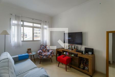 Sala de apartamento à venda com 1 quarto, 56m² em Moema, São Paulo
