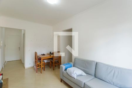 Sala de apartamento à venda com 1 quarto, 56m² em Moema, São Paulo