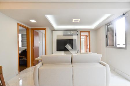 Sala  de apartamento à venda com 2 quartos, 136m² em Santo Antônio, Belo Horizonte