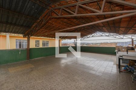 Terraço de casa à venda com 3 quartos, 100m² em Santa Cruz, Contagem