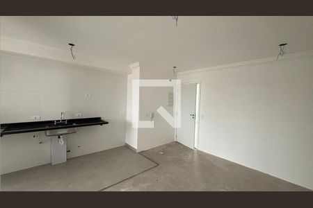 Sala  de apartamento à venda com 3 quartos, 84m² em Vila Leopoldina, Santo André