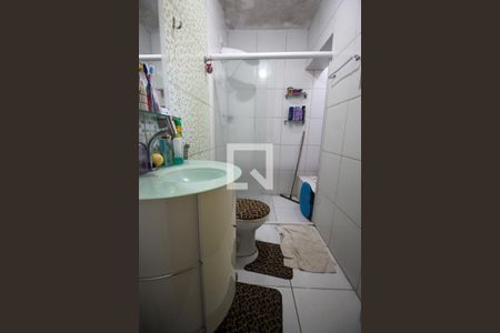 Banheiro da Suíte de casa à venda com 3 quartos, 133m² em Jardim Miriam, São Paulo