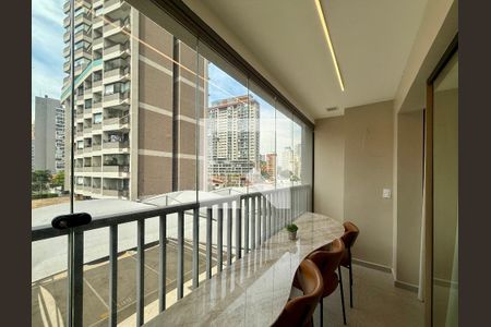 Sacada de apartamento à venda com 1 quarto, 38m² em Jardim das Acacias, São Paulo