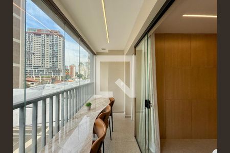 Sacada de apartamento à venda com 1 quarto, 38m² em Jardim das Acacias, São Paulo