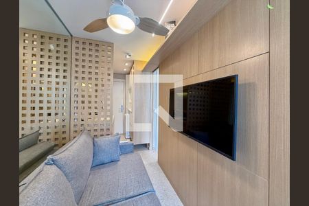 Sala de apartamento à venda com 1 quarto, 38m² em Jardim das Acacias, São Paulo