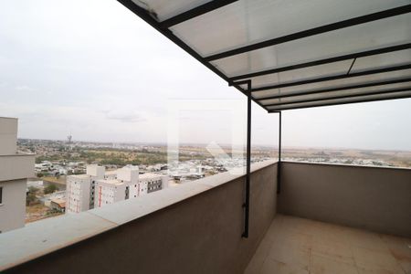 Varanda Gourmet de apartamento para alugar com 2 quartos, 110m² em Jardim Espanha, Uberlândia