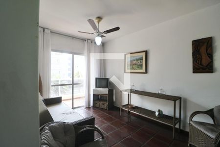 Sala de apartamento para alugar com 3 quartos, 76m² em Jardim Vitoria, Guarujá