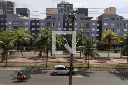 Vista Varanda da Sala de apartamento para alugar com 3 quartos, 76m² em Jardim Vitoria, Guarujá