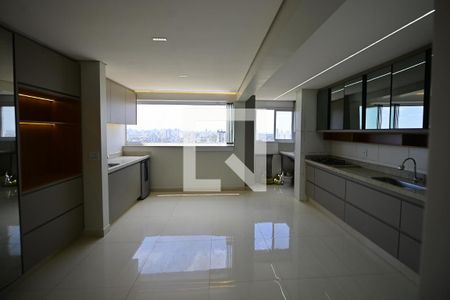 Sala/Cozinha de apartamento para alugar com 3 quartos, 77m² em Setor Faicalville, Goiânia
