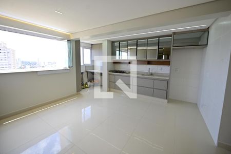 Sala/Cozinha de apartamento para alugar com 3 quartos, 77m² em Setor Faicalville, Goiânia
