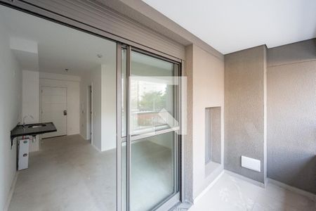 Varanda de kitnet/studio à venda com 1 quarto, 28m² em Vila Clementino, São Paulo