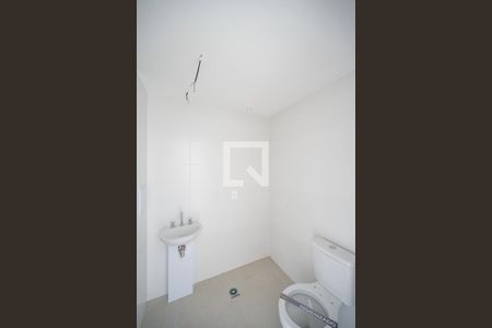 Banheiro Social de kitnet/studio à venda com 1 quarto, 28m² em Vila Clementino, São Paulo